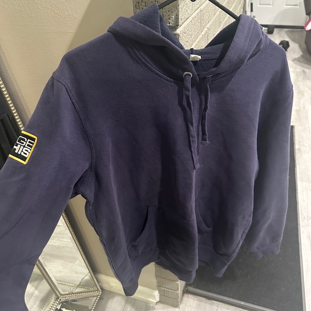 Navy Blue Hoodie Sweater